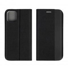 Sensitive Book sur le Apple iPhone 13 Pro Max Couverture de portefeuille Noir
