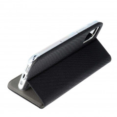 Sensitive Book sur le Apple iPhone 13 Pro Max Couverture de portefeuille Noir