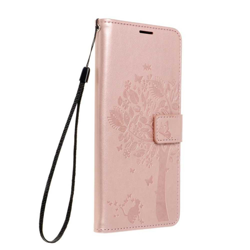 Apple iPhone 13 Pro Max Portefeuilles MEZZO Book Arbre  Or rose
