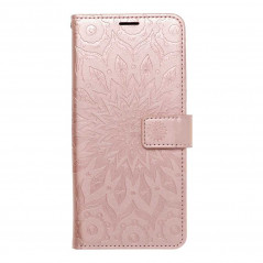 Apple iPhone 13 Portefeuilles MEZZO Book Mandala  Or rose