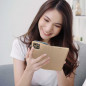 Apple iPhone 13 Pro Portefeuilles Smart Case Book Or