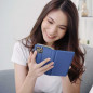Apple iPhone 13 Pro Portefeuilles Smart Case Book Marine