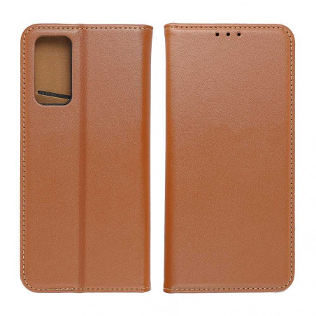 Smart PRO sur le Apple iPhone 13 Couverture de portefeuille Brun