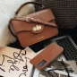 Apple iPhone 13 mini Portefeuilles Leather case SMART PRO Élégant  Brun