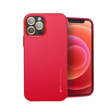 i-Jelly sur le XIAOMI Redmi Note 10 5G MERCURY Coque en TPU Rouge