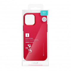 i-Jelly sur le XIAOMI Redmi Note 10 5G MERCURY Coque en TPU Rouge