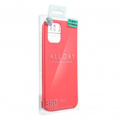 Apple iPhone 13 Coque Roar Colorful Jelly Rose pêche