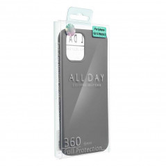 Colorful Jelly Case sur le Apple iPhone 13 mini Roar Coque en TPU Gris